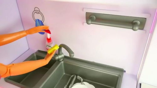 微型世界diy 迷你廚房清潔用品